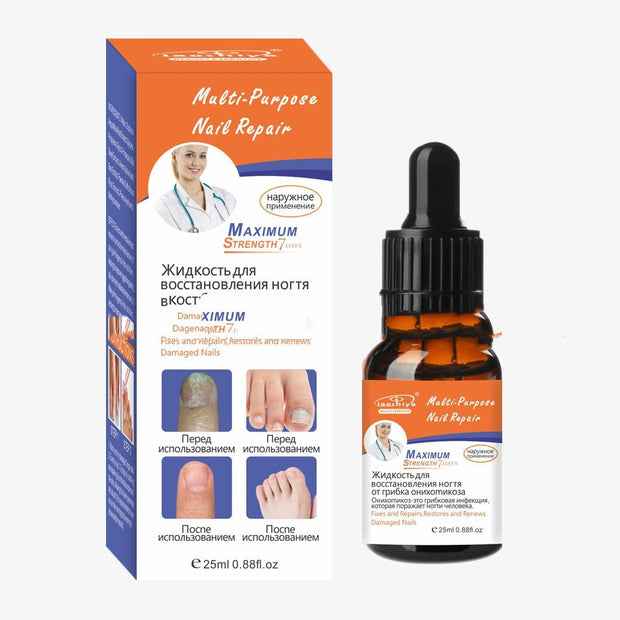 English And Russian Nail Care